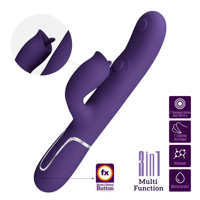 Gigi Vibrador con Thumping y Licking