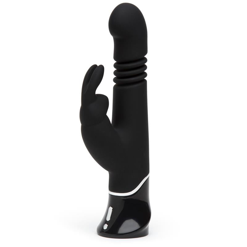 Greedy Girl Vibrador con Movimiento Estimulador punto G y Rabbit Púrpura