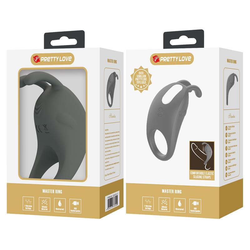Stratus Anillo para el Pene con Vibración