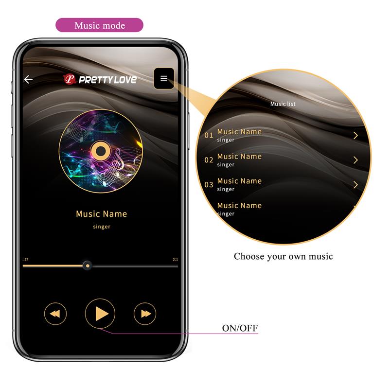 PRETTYLOVE Elvira Bolas Kegel con Vibración y APP