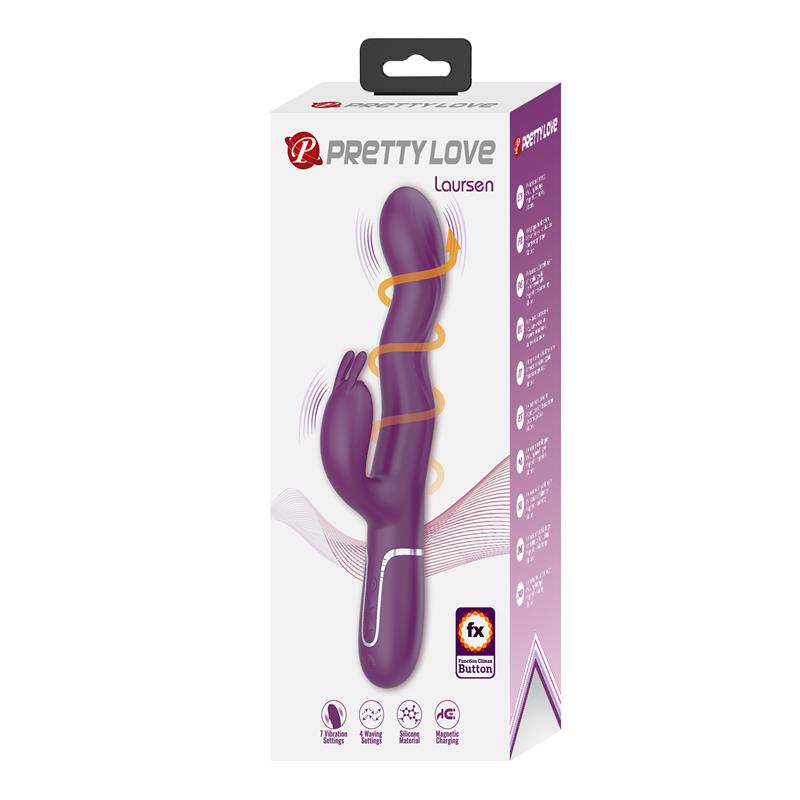 Laursen Vibrador con Movimiento Ondulante