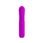 Leopold Vibrador con Función de Movimiento USB Silicona