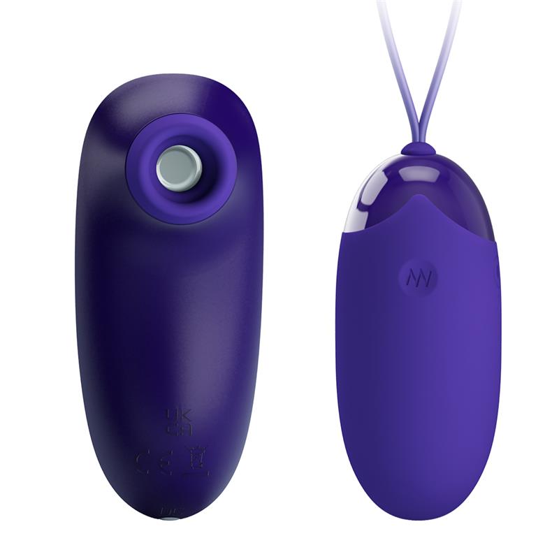 Succionador de Clítoris y Huevo Vibrador
