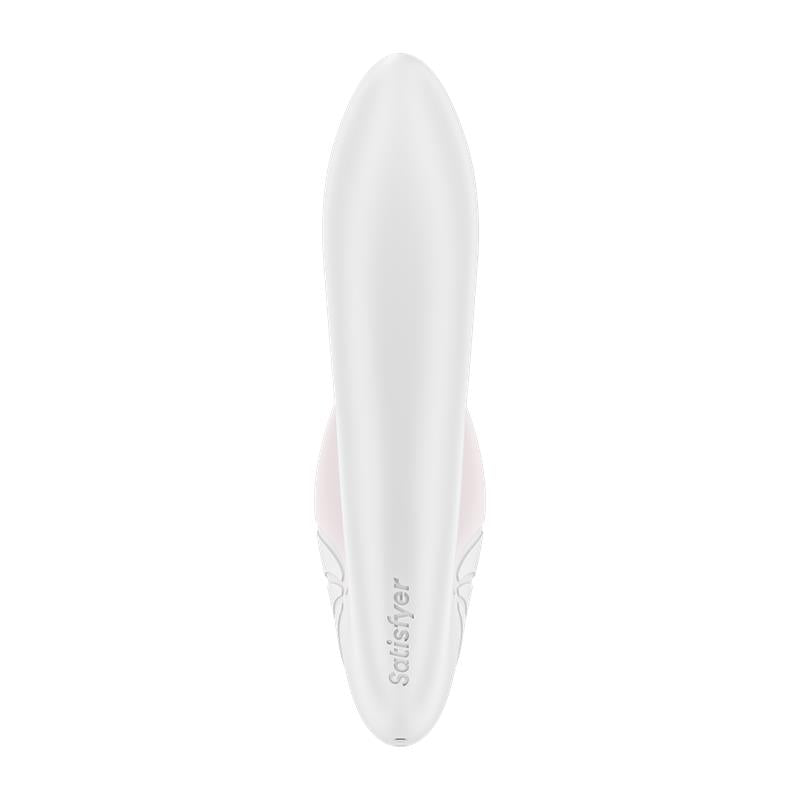 Supernova Succionador y Vibrador Súper Flexible USB Blanco
