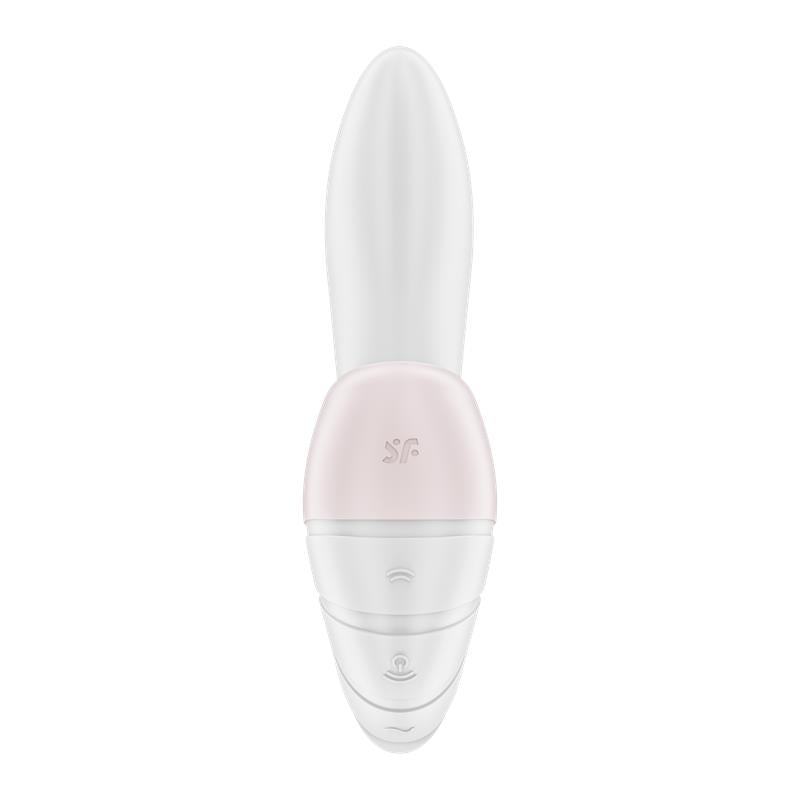 Supernova Succionador y Vibrador Súper Flexible USB Blanco