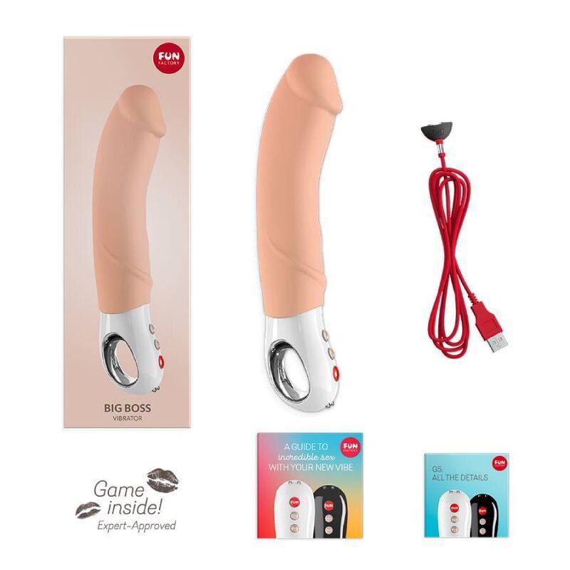 Vibrador XXL Big Boss Cream