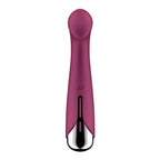 Spinning G-Spot 1 Vibrador y Rotador Rojo