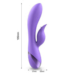 Vibrador Engar USB Púrpura