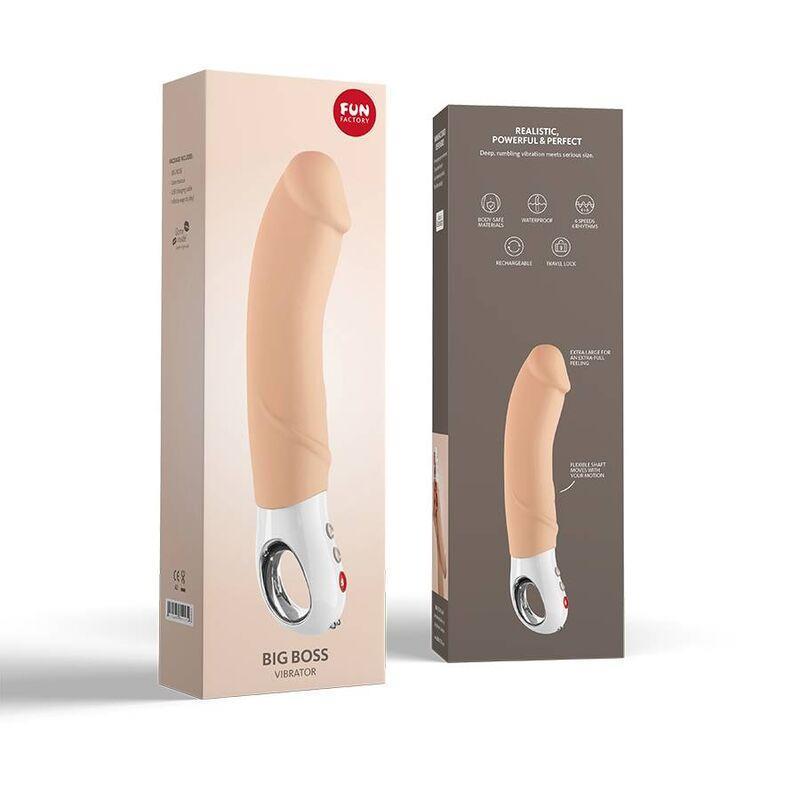 Vibrador XXL Big Boss Cream