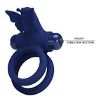 Anillo Doble para el Pene con Vibración