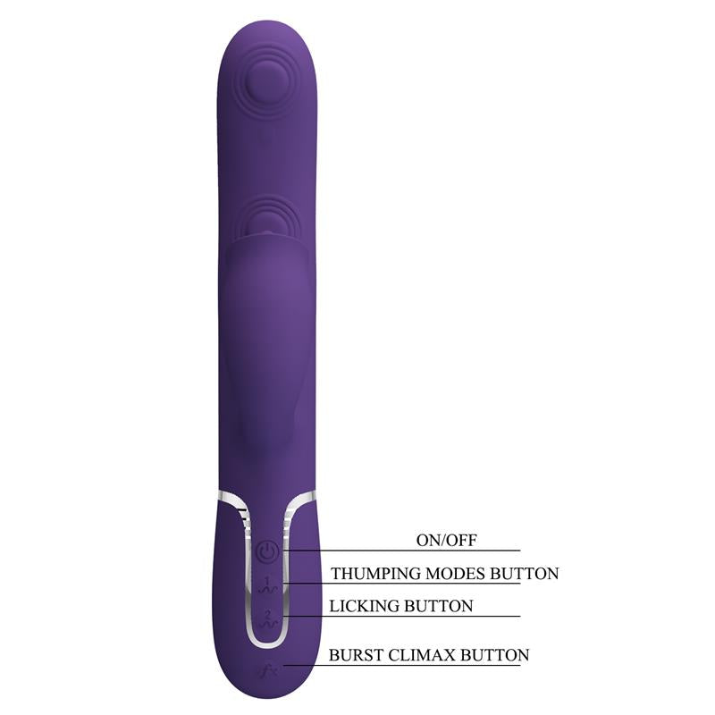 Gigi Vibrador con Thumping y Licking