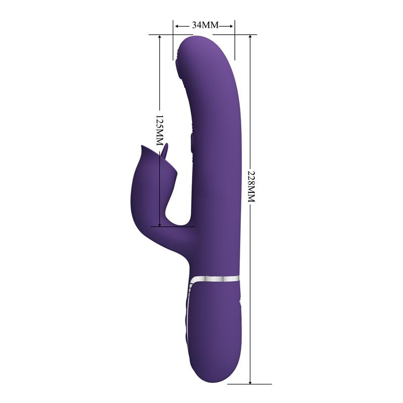 Gigi Vibrador con Thumping y Licking