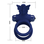 Anillo Doble para el Pene con Vibración