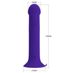 Murray Youth Dildo con Vibración y Pulsación