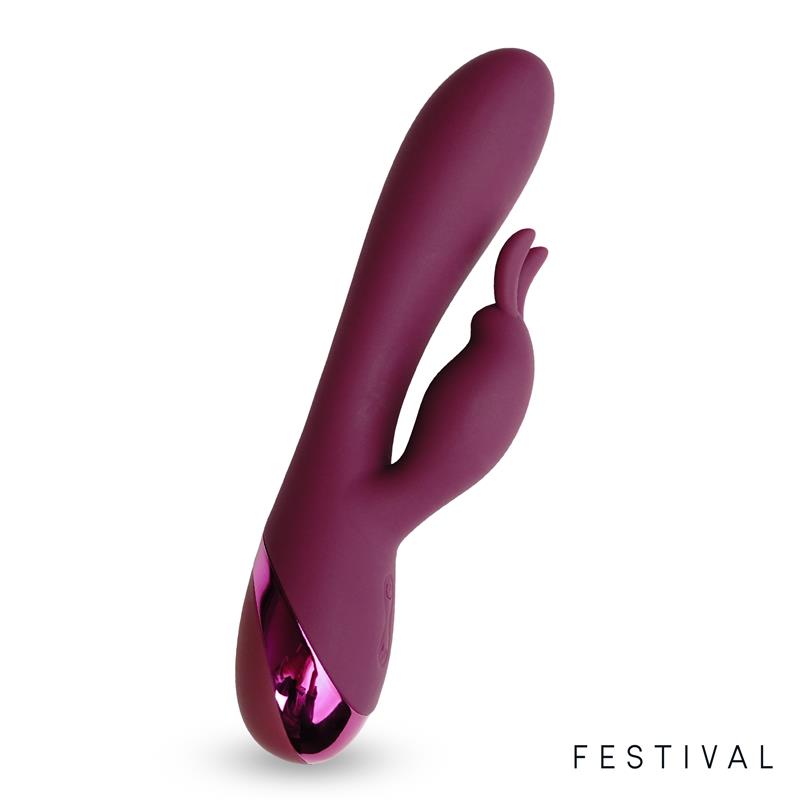 FESTIVAL Brole Vibrador USB Rojo