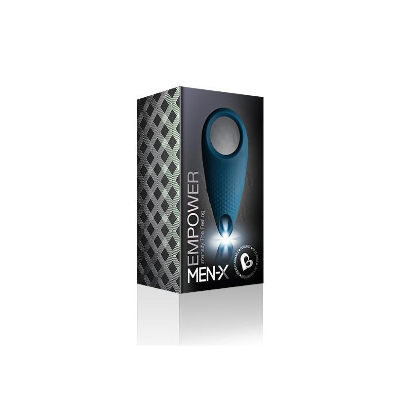 ROCKSOFF Empower Anillo Vibrador USB Azul