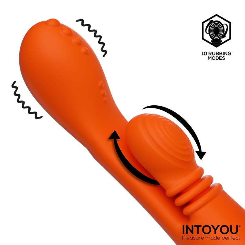 INTOYOU Ethan Vibrador Masaje 360º para el Punto G y Cabezales Intercambiables