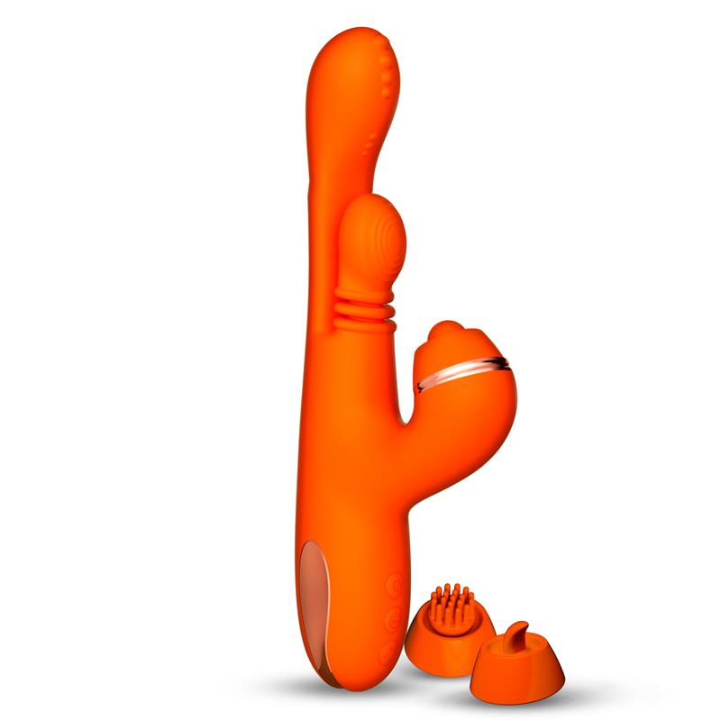 INTOYOU Ethan Vibrador Masaje 360º para el Punto G y Cabezales Intercambiables