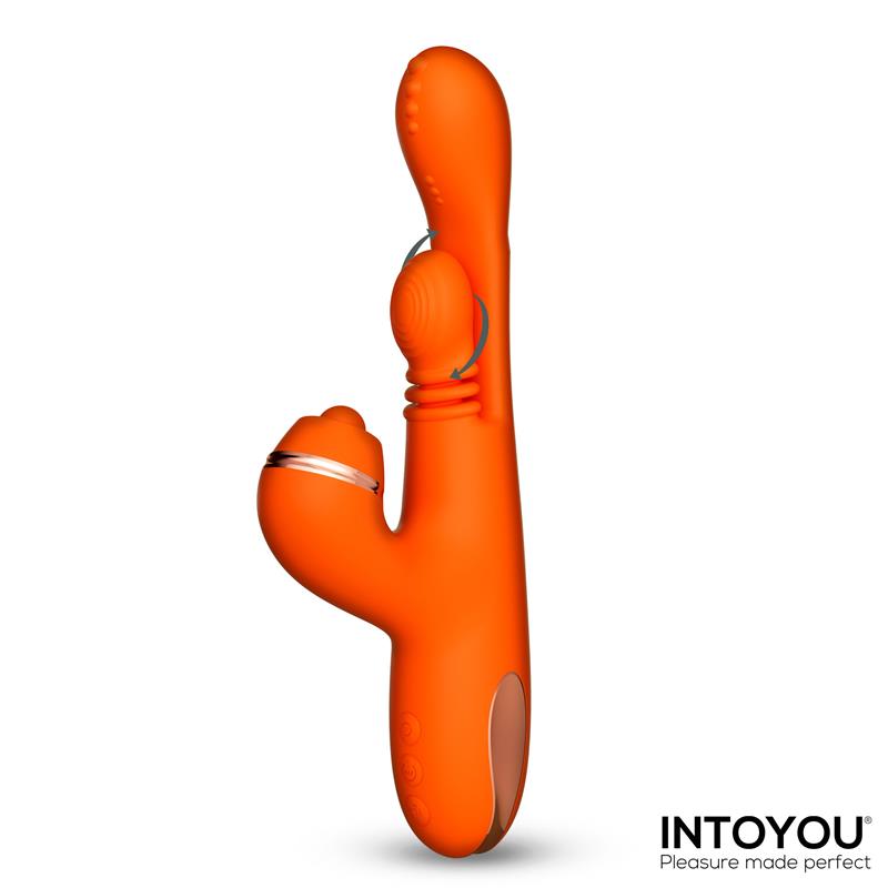 INTOYOU Ethan Vibrador Masaje 360º para el Punto G y Cabezales Intercambiables