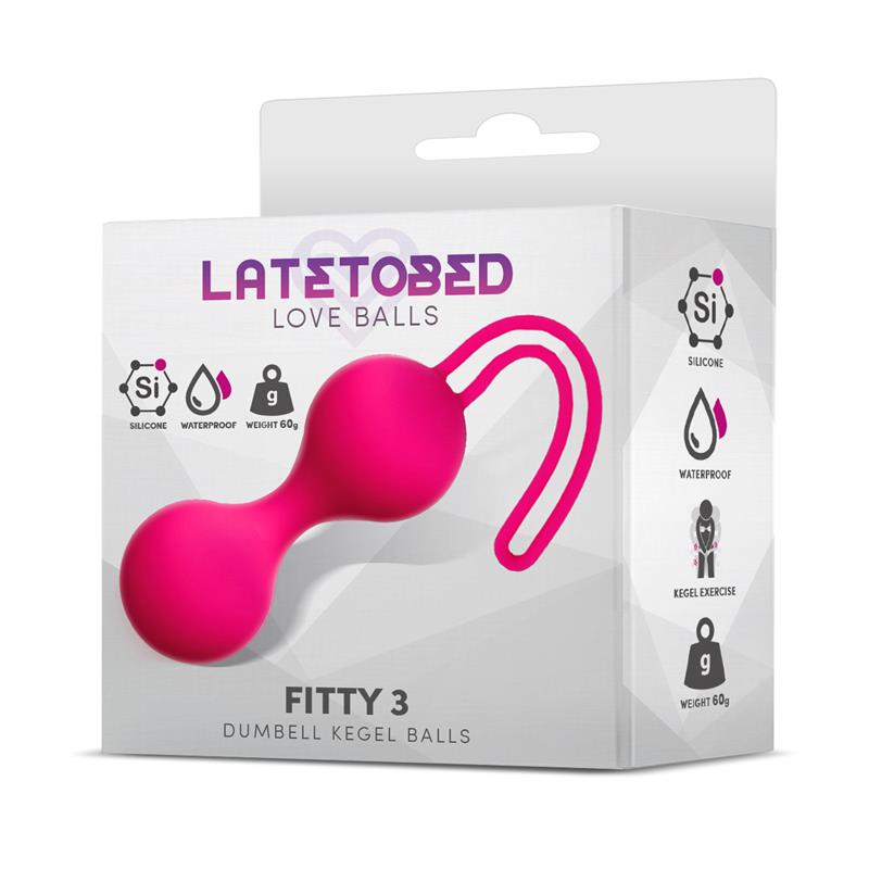 LATETOBED Fitty 3 - Bolas Kegel con Peso 62 gr
