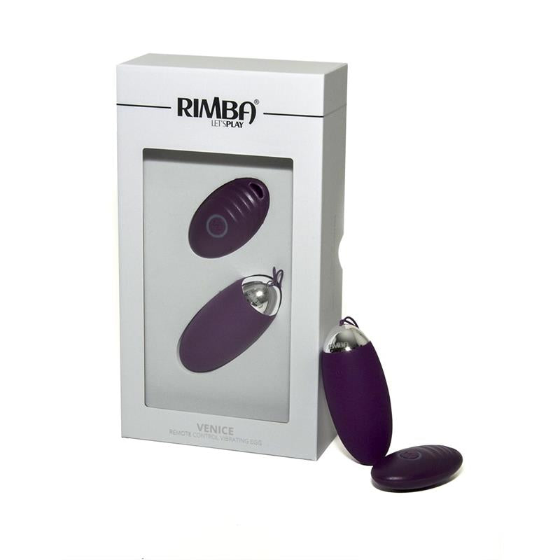 RIMBA TOYS Huevo Vibrador con Control Remoto Venice Purpura