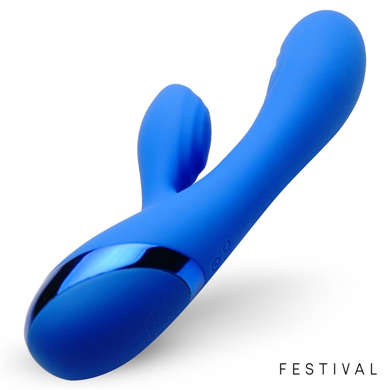 FESTIVAL Marna Vibrador USB Azul