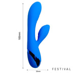 FESTIVAL Marna Vibrador USB Azul