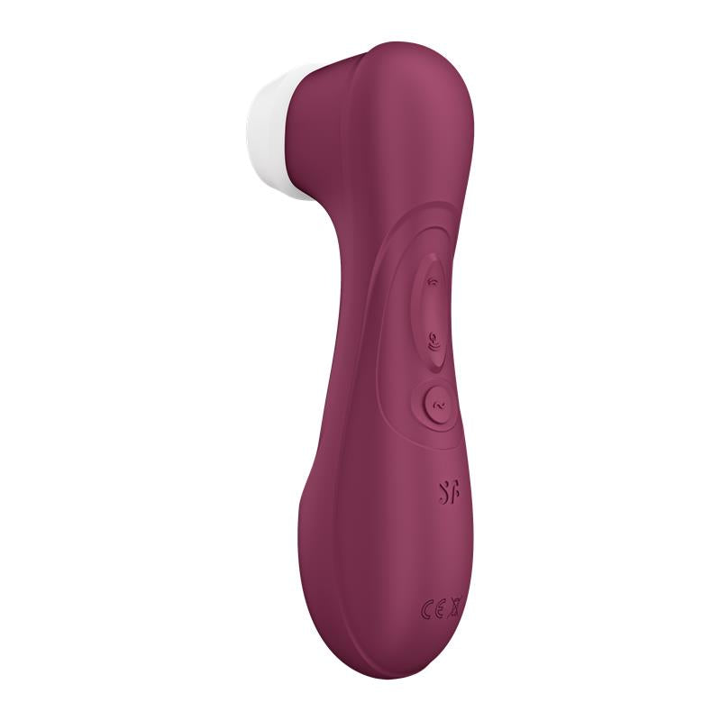 SATISFYER Pro 2 Gen 3 Liquid Air Technology Succión y Vibración Wine Red - Rojo Vino