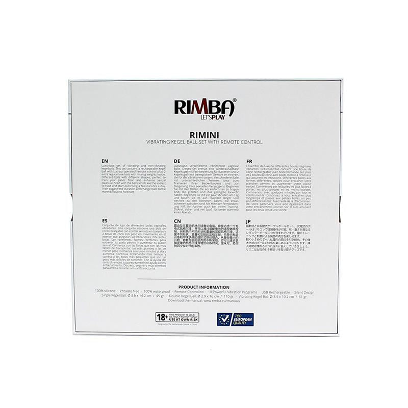 RIMBA TOYS Set de Bolas Kegel Rimini Negro