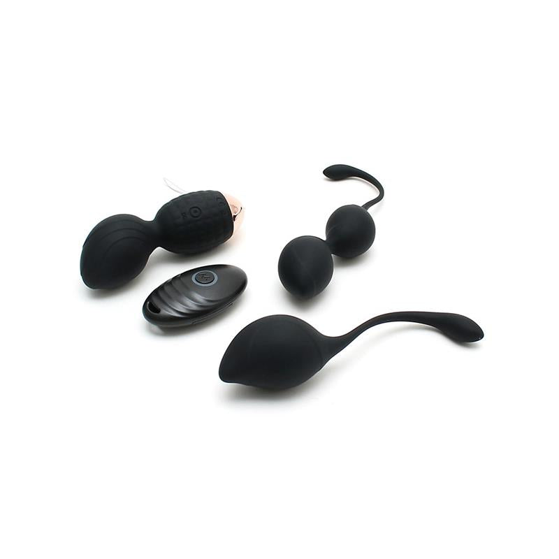 RIMBA TOYS Set de Bolas Kegel Rimini Negro