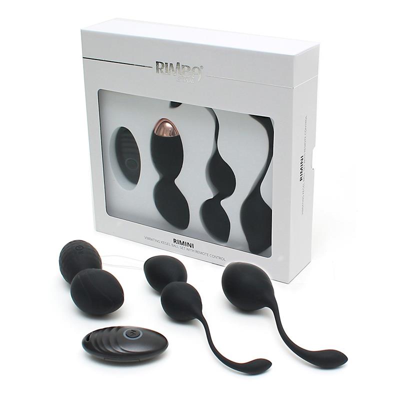 RIMBA TOYS Set de Bolas Kegel Rimini Negro