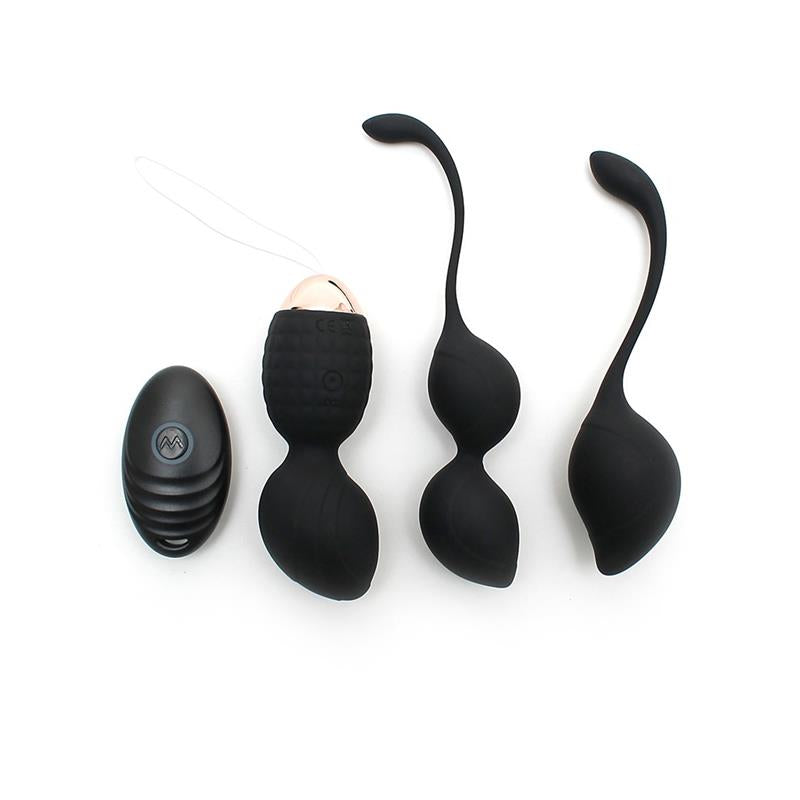 RIMBA TOYS Set de Bolas Kegel Rimini Negro