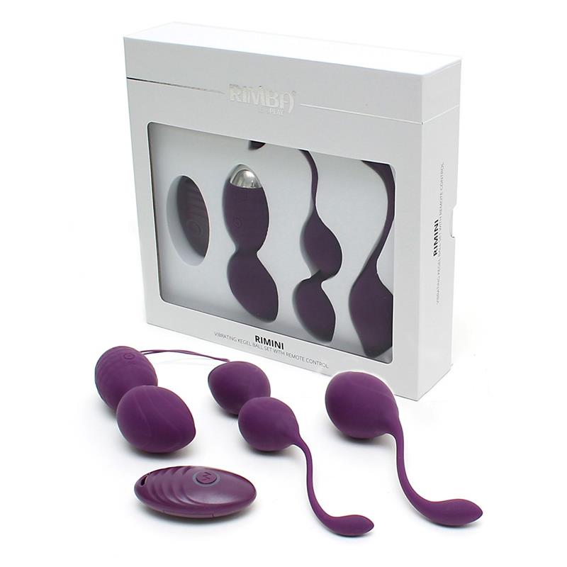 RIMBA TOYS Set de Bolas Kegel Rimini Purpura