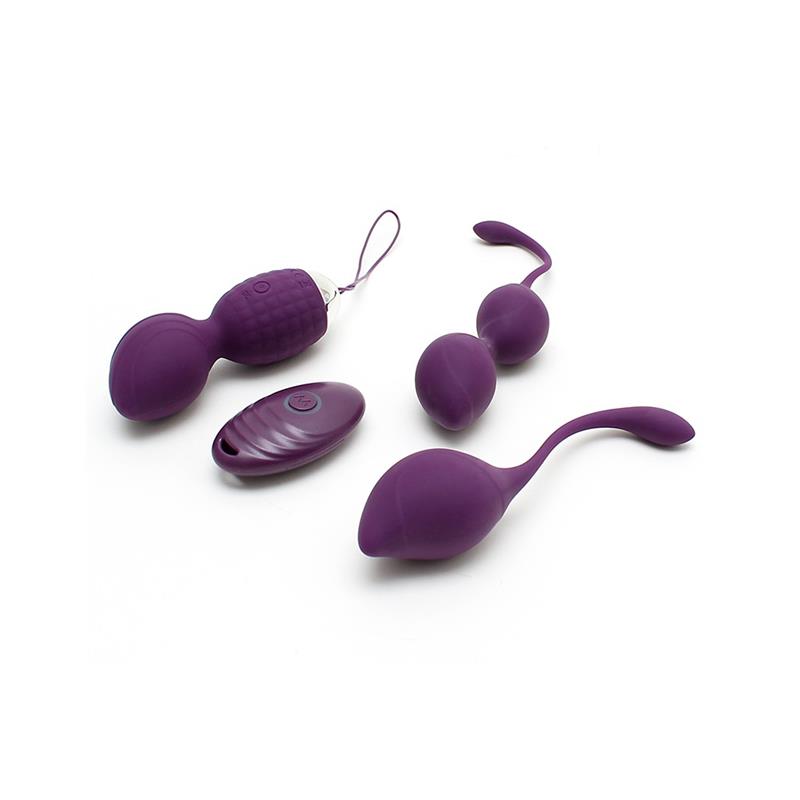 RIMBA TOYS Set de Bolas Kegel Rimini Purpura