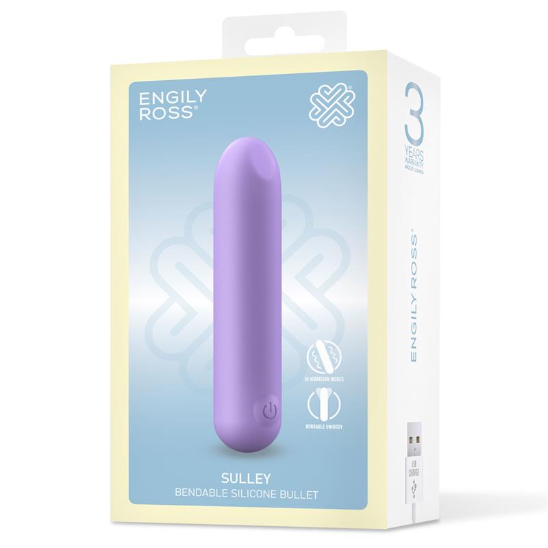 ENGILY ROSS Sulley Bala Vibradora Silicona Líquida Unibody Flexible USB